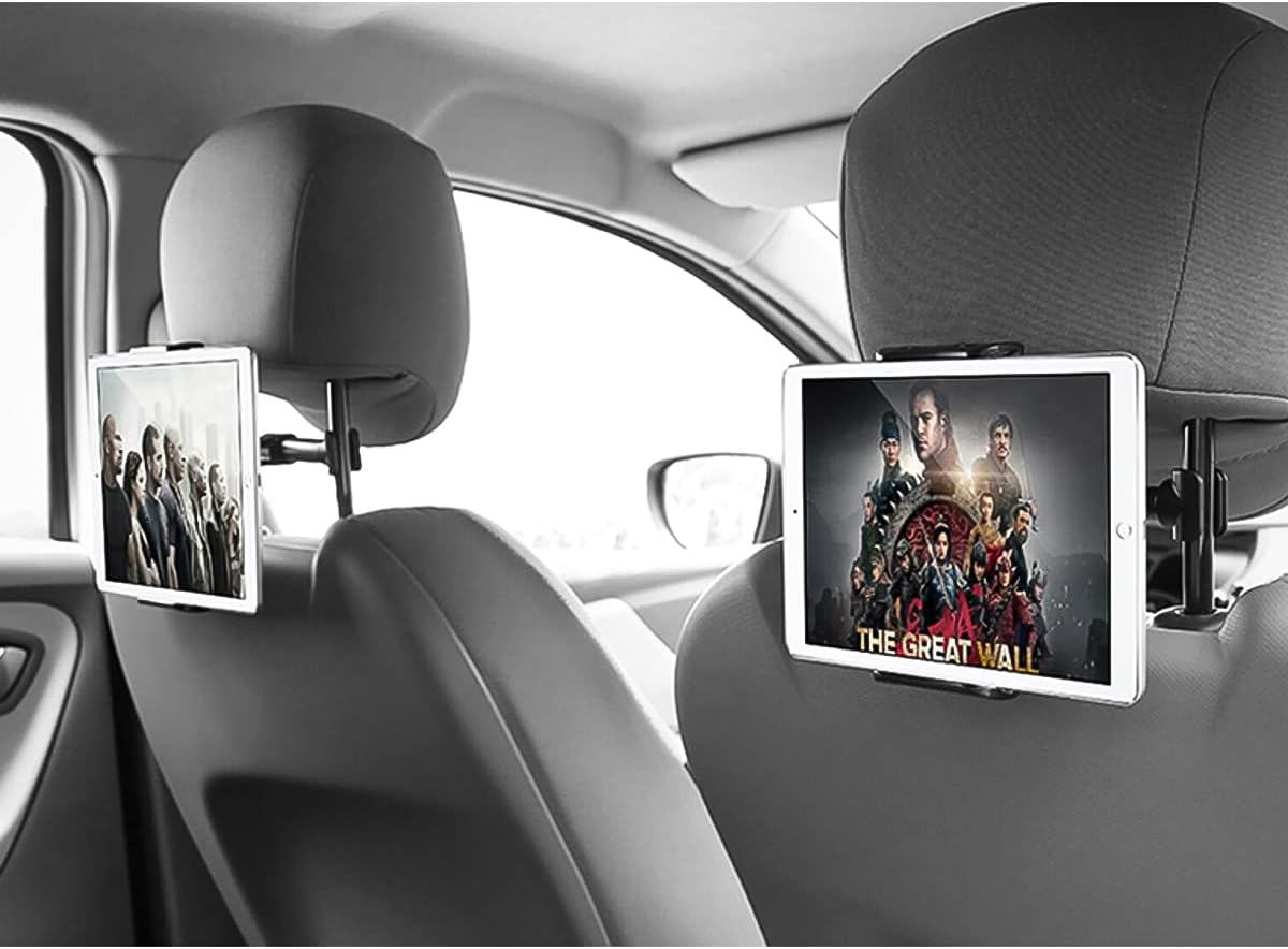 Thumbnail 5 de CARALL Porta Cellulare Poggiatesta Auto: supporto rotante 360° per smartphone o tablet 5–9