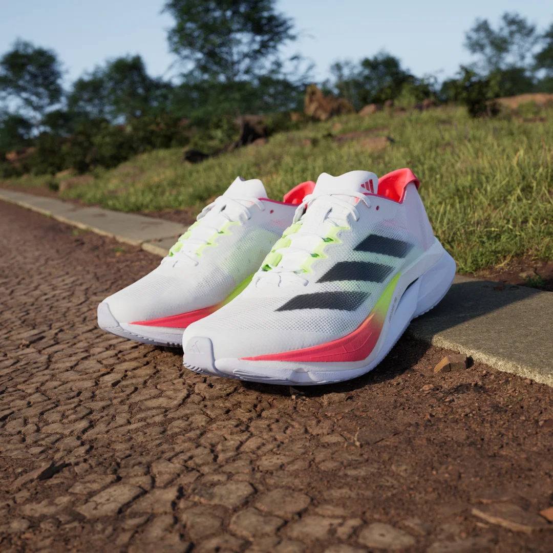 Detalle 2 de Zapatilla Adizero Boston 12 de Adidas — color Blanco
