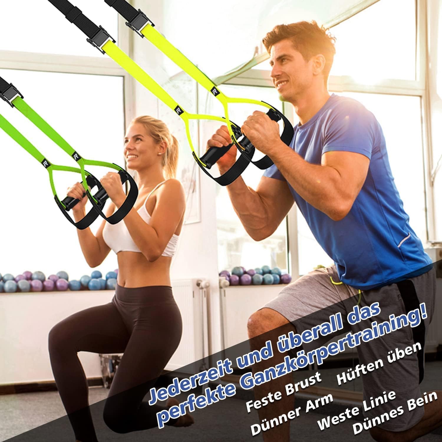 Thumbnail 3 de RHINOSPORT Sling Trainer Set home suspension
