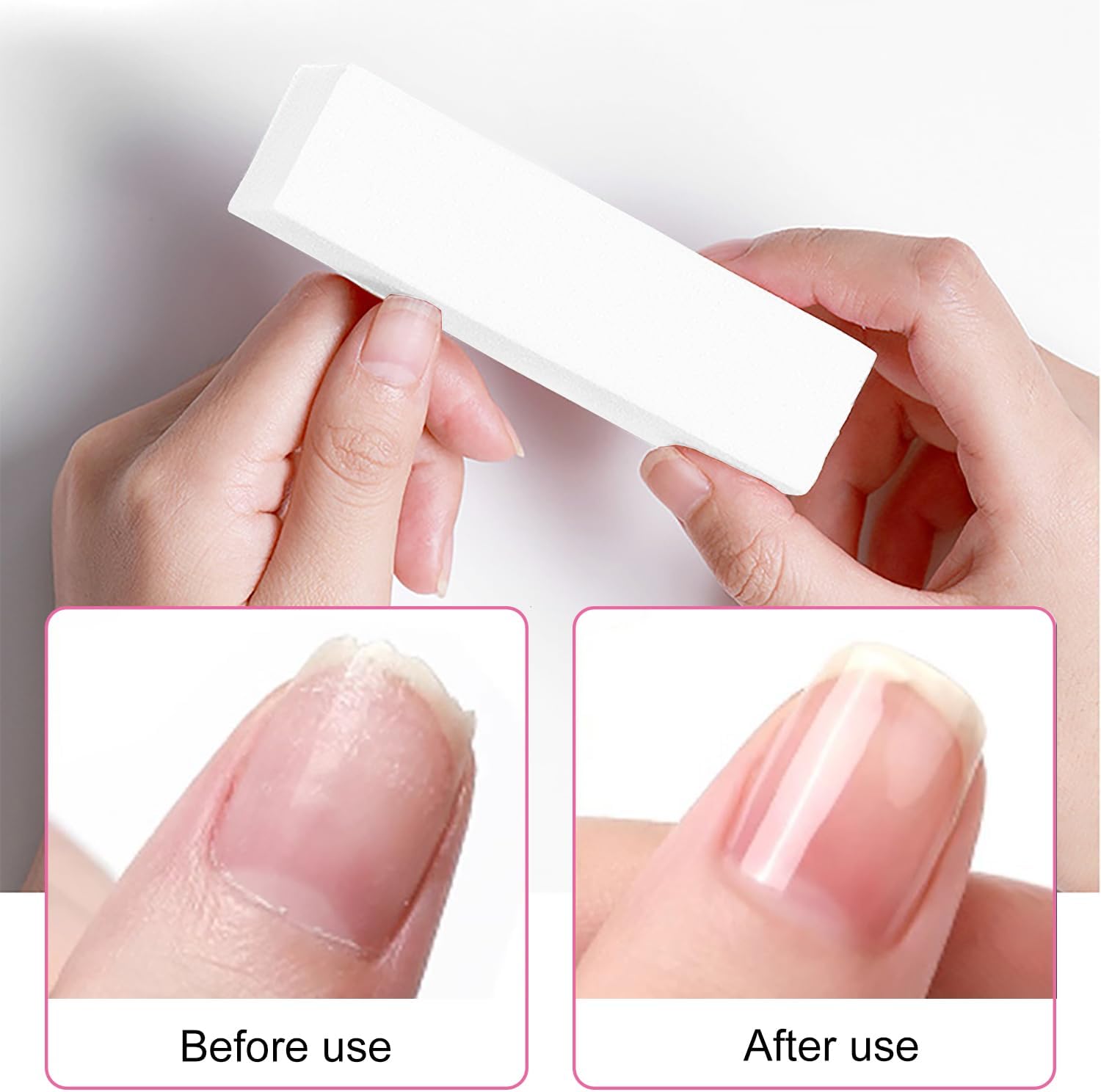 Thumbnail 3 de iCovalescent 10 Pezzi Buffer Unghie Blocco: Kit professionale in spugna per manicure e gel
