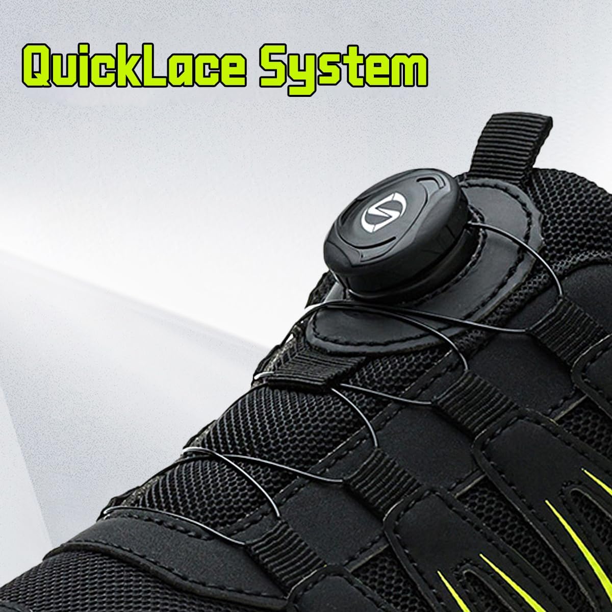 Detalle de Netanac Safety Trainers for Men and Women with Steel Toe Cap — Wide-Fit, Lightweight Composite Sole
