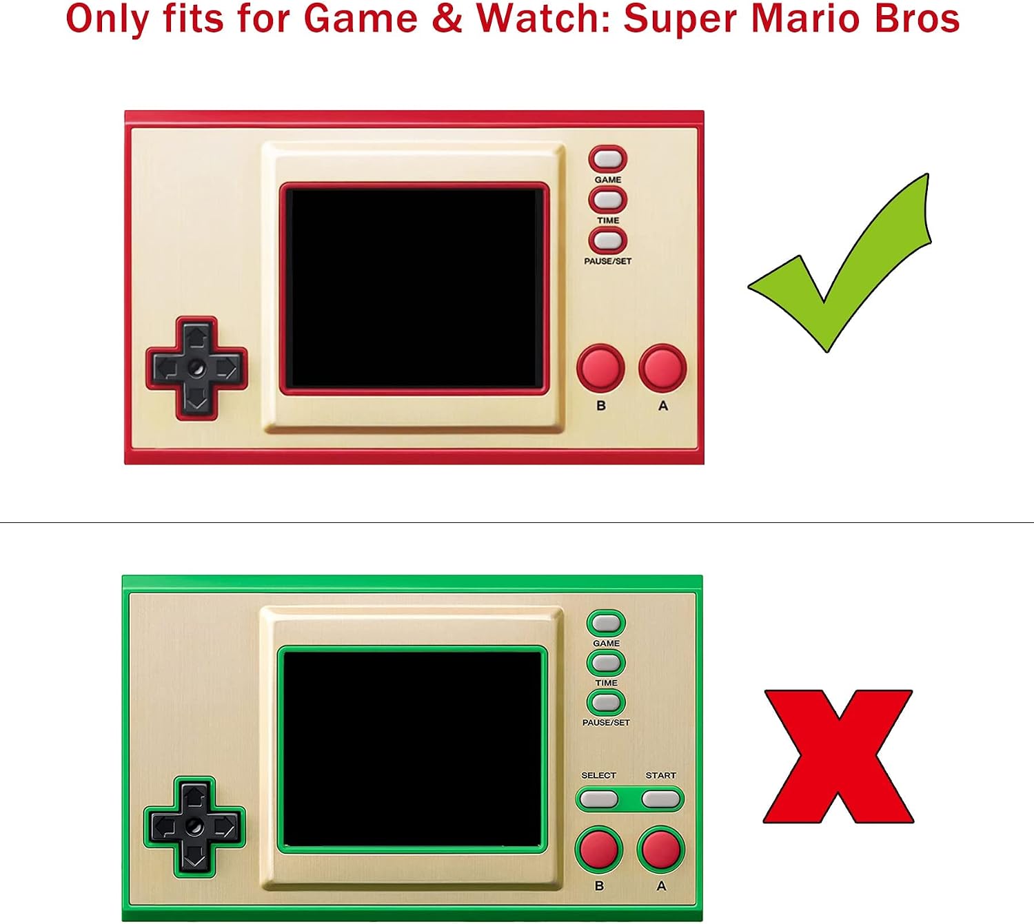 Detalle 2 de PlayVital Silikon Hülle für Game & Watch