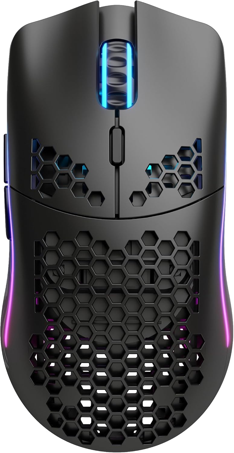 Detalle de Glorious Model O Wireless ワイヤレスゲーミングマウス 69g・BAMFセンサー・RGB