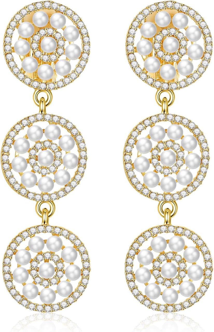 Thumbnail 6 de LILIE&WHITE Boucles Clip Dorées Élégantes