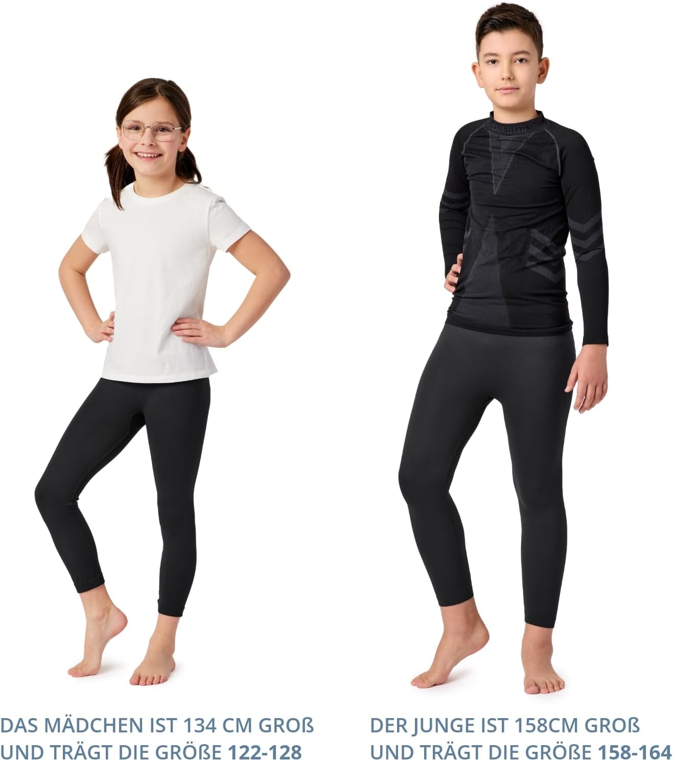 Thumbnail 1 de Ladeheid LA40-259 – dziecięce legginsy termoaktywne na zimę i sport