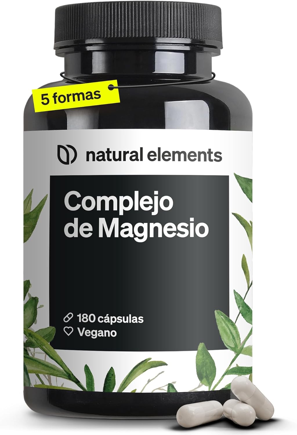 Detalle de Complejo de Magnesio Premium 400 mg 🧪 Vegano y probado