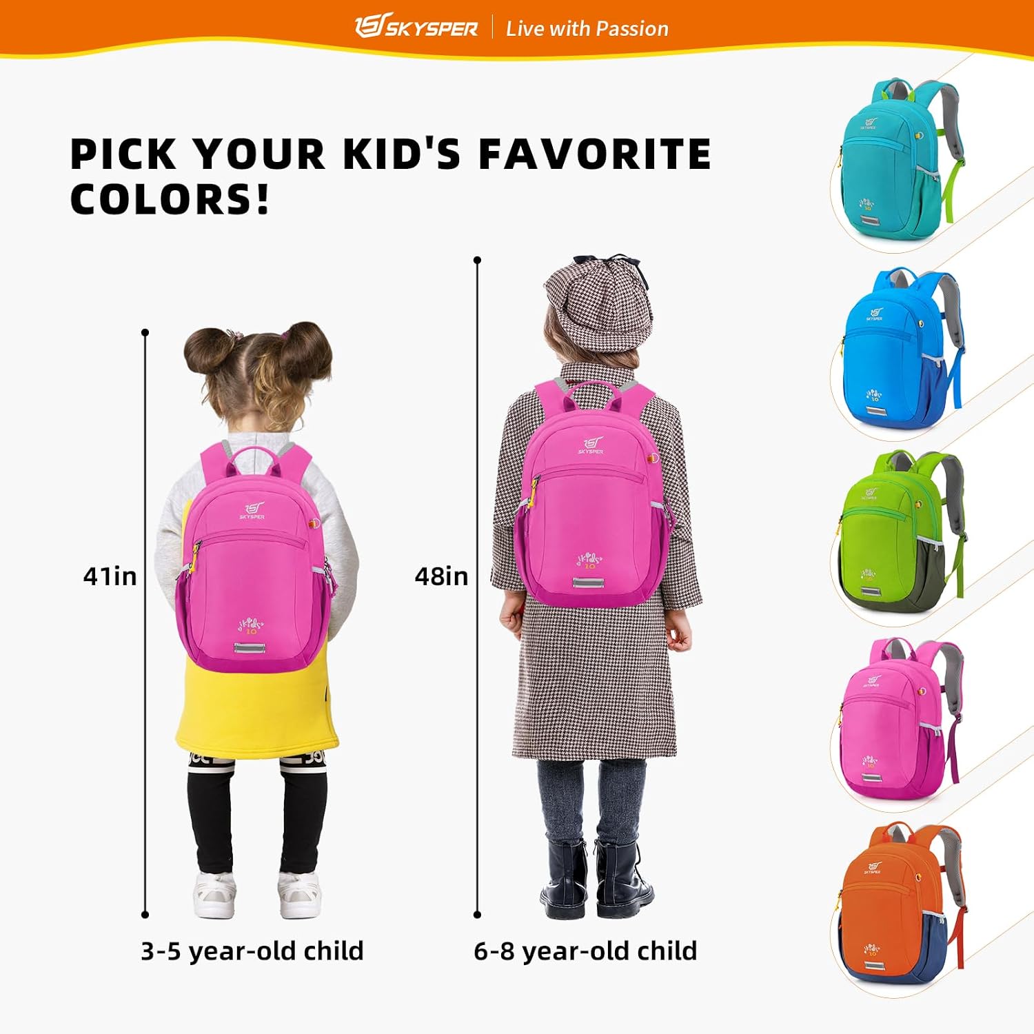 Thumbnail 6 de SKYSPER Kinderrucksack 10L Wanderrucksack