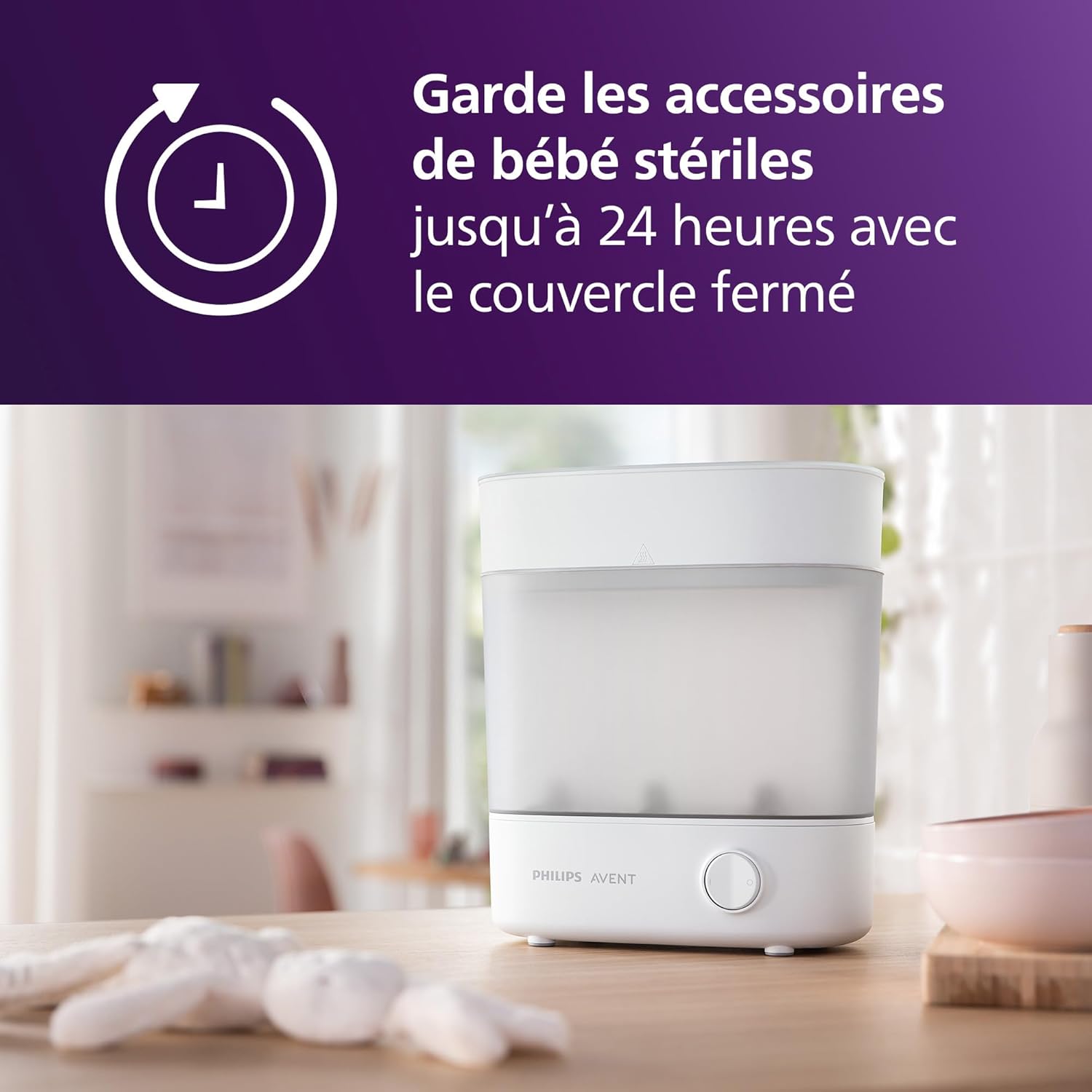 Thumbnail 3 de Philips Avent SCF291/30 Stérilisateur vapeur pour biberons