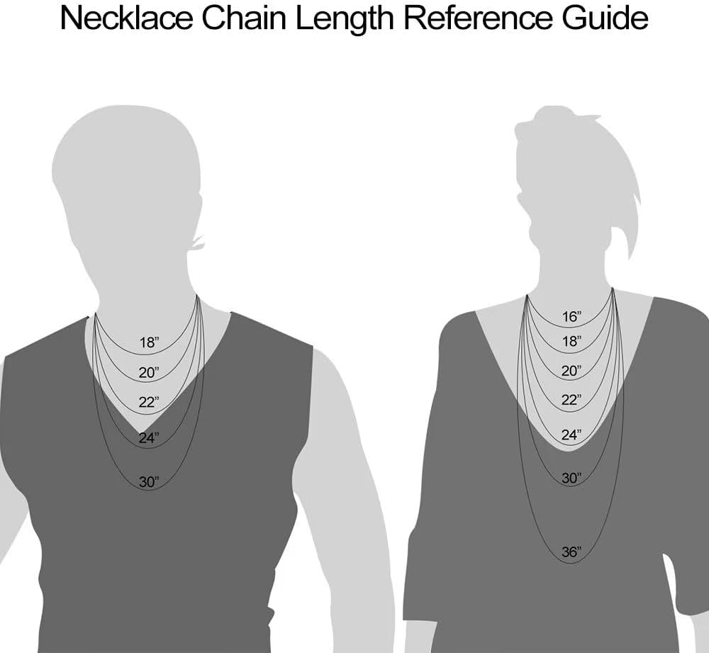 Thumbnail 6 de TINGN Chaîne en argent 925 avec pendentif croix plaqué or 18 carats – longueur 41–61 cm