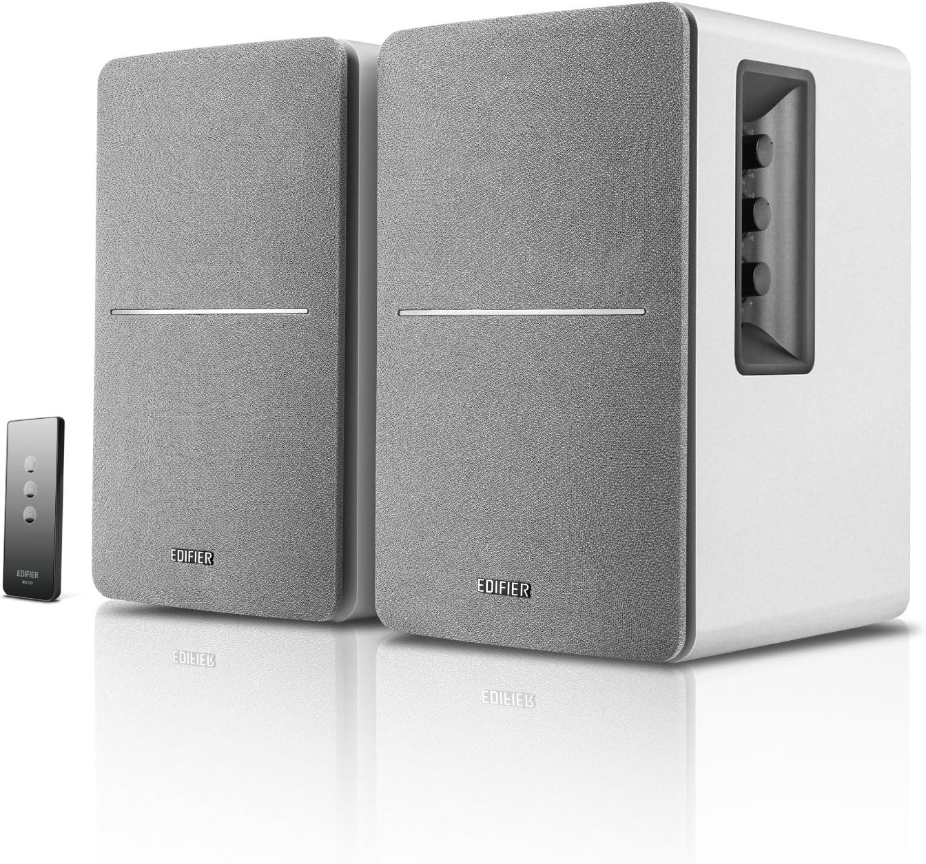 Detalle 2 de Edifier R1280DB: Diffusori da scaffale attivi con Bluetooth e ingresso ottico