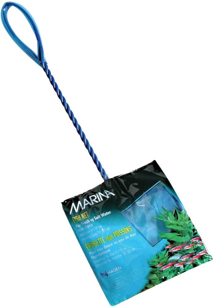 Detalle 2 de Marina Fine Soft Mesh Fish Net With Plastic Coated Handle – akvarienät, 3 tum