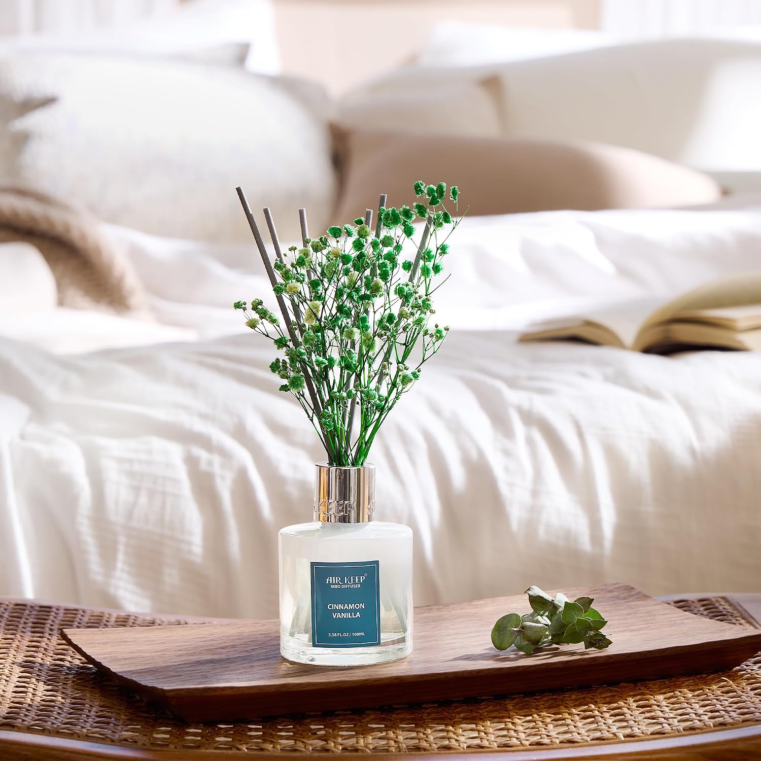 Thumbnail 5 de Airkeep Cinnamon Vanilla Reed Diffuser Set