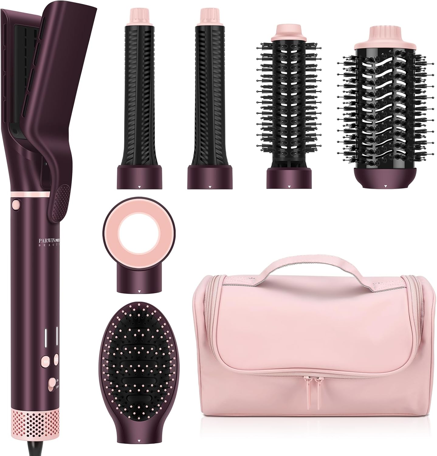 Set di spazzole per asciugacapelli 7 in 1 Airstyler MaxAIR 2.0 con ionico e 110.000 giri/min