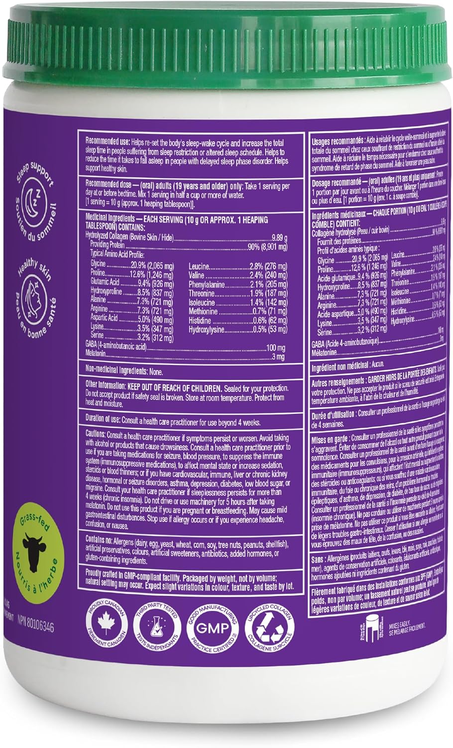 Thumbnail 6 de Organika collagen sleep powder 250 g