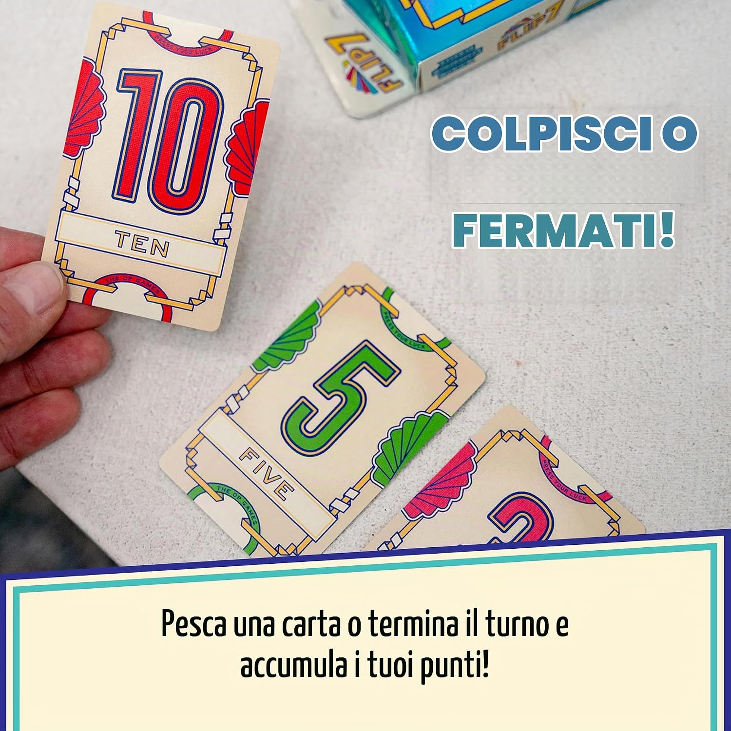 Thumbnail 2 de Flip 7™ Gioco di Carte | Compatto e Divertente per Famiglie