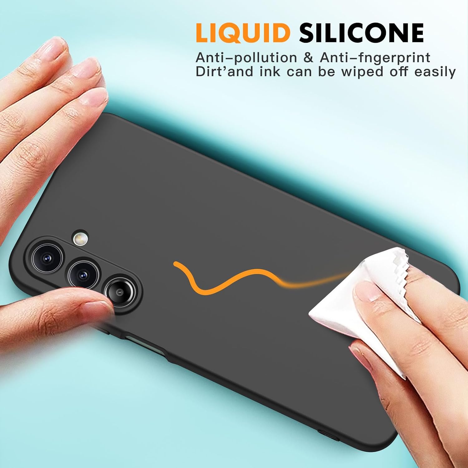 Thumbnail 1 de Vansdon Cover per Samsung Galaxy A16 4G/5G con pellicola protettiva in vetro temperato e protezione in silicone liquido