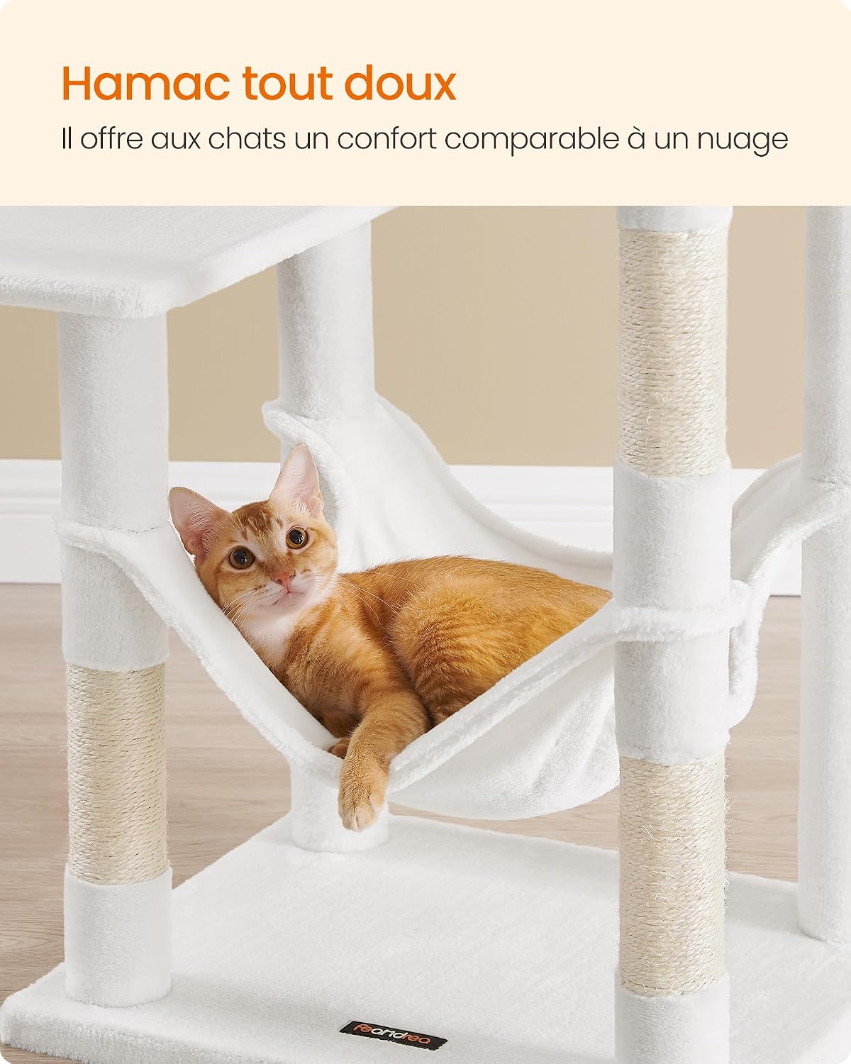 Thumbnail 4 de Feandrea PCT161T01 Arbre à chat 143 cm