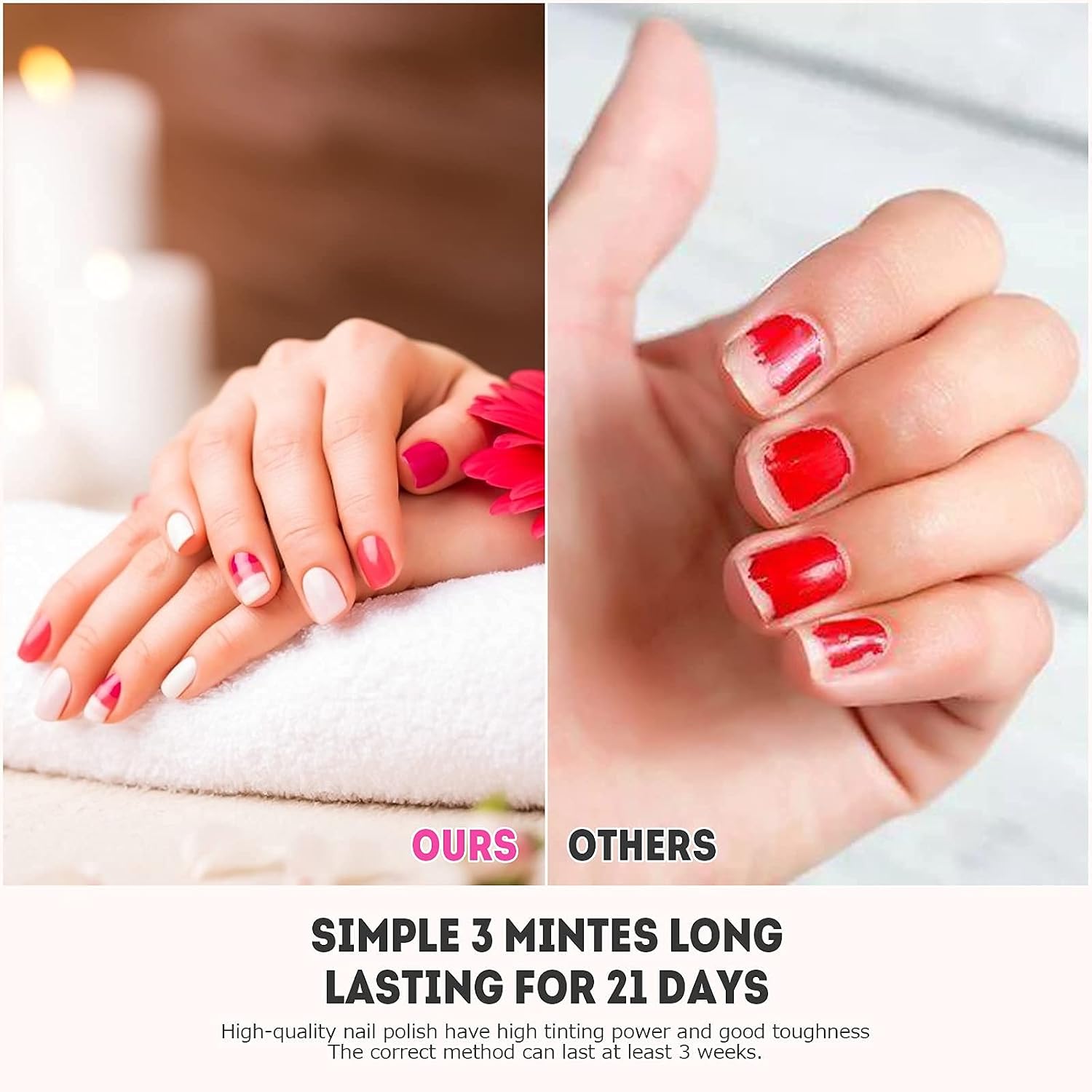 Detalle de UV Nagellack Set – 36 Farben UV Farbgel Set mit Feile & Pinsel für Nail Art