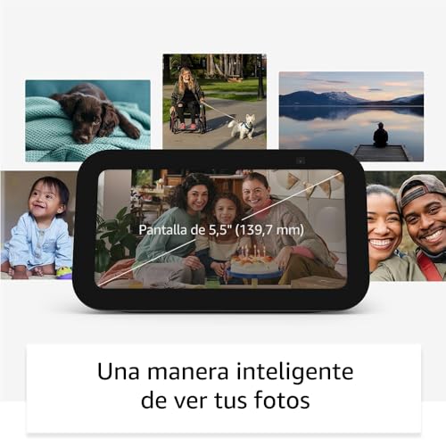 Detalle de Amazon Echo Show 5 (última gen.) + Blink Videotimbre 2K+: visión de puerta integrada y Alexa+ para casa inteligente