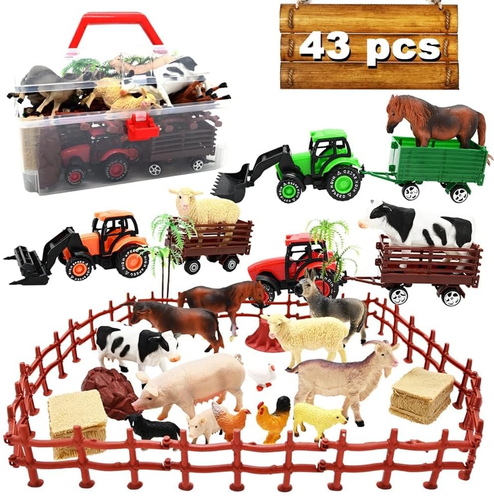Detalle de Kimicare Farm Playset 40pcs