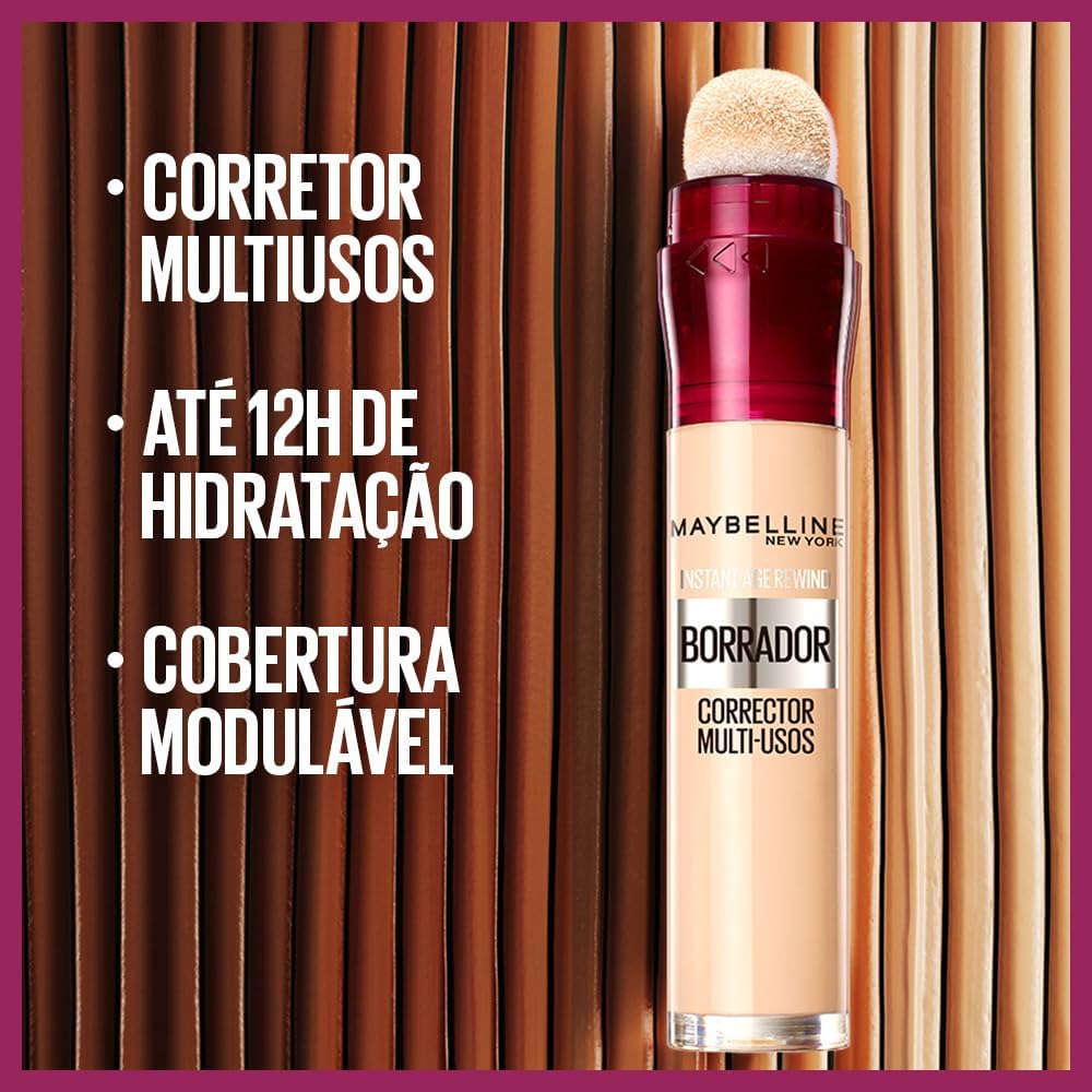 Detalle 2 de Maybelline New York All Purpose Moisturizing Eraser 06 Neutralizer Concealer, 6.8ml