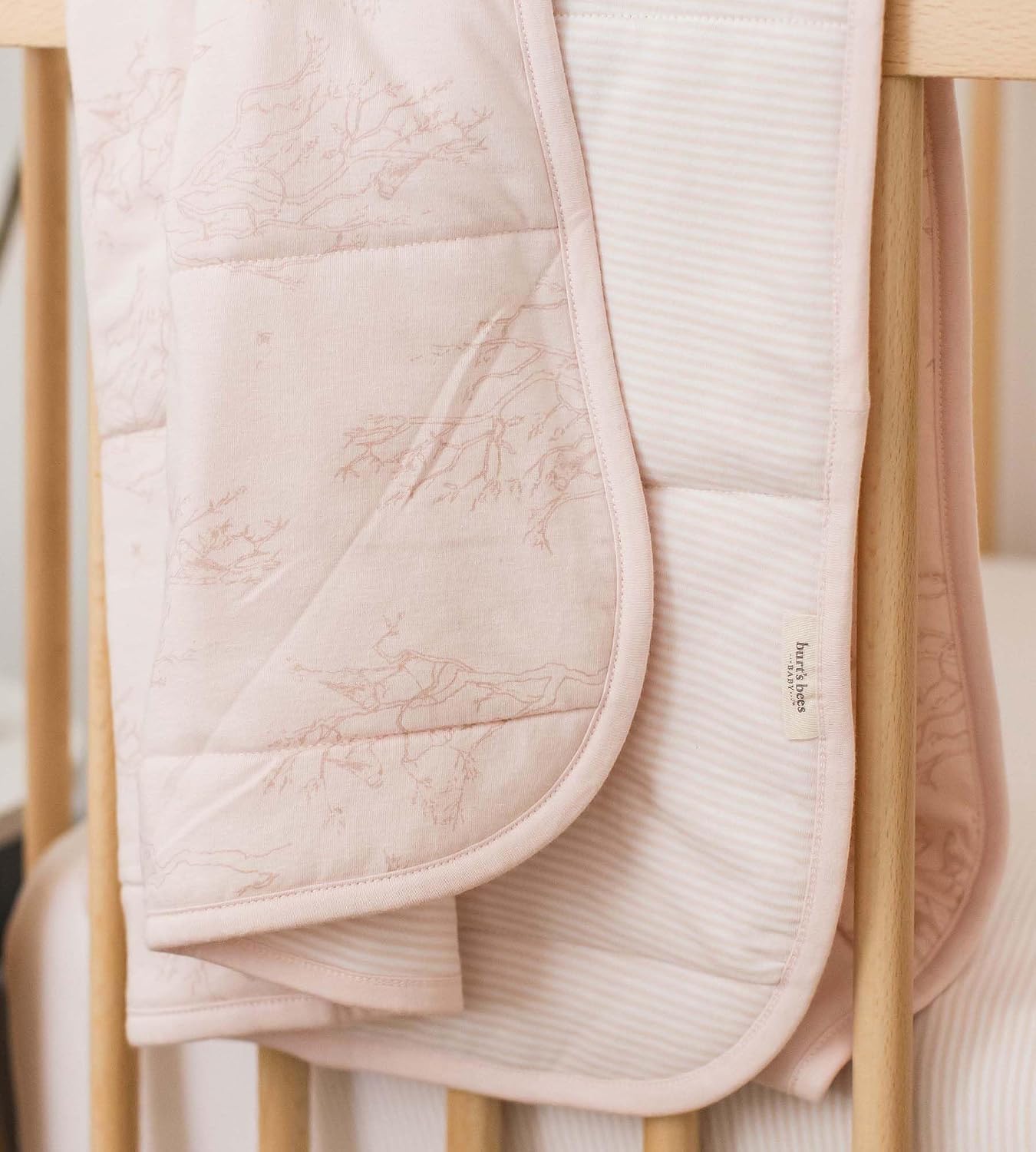 Thumbnail 4 de Burt's Bees Baby Reversible Organic Cotton Blanket