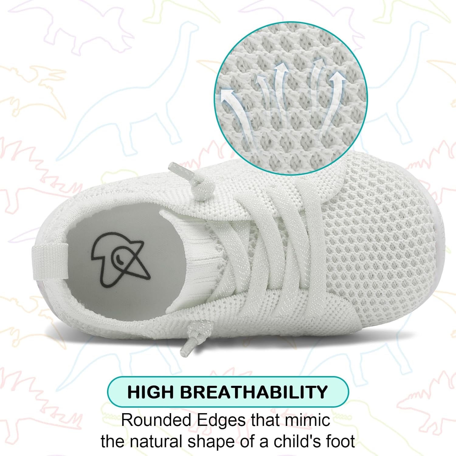 Thumbnail 2 de JOINFREE Toddler Barefoot Trainers (Wide Fit) – breathable slip-on mesh shoes for walking & play