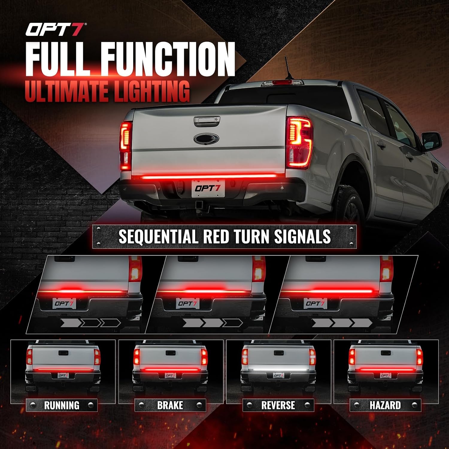 Detalle de OPT7 Tailgate Light Bar 60-Inch