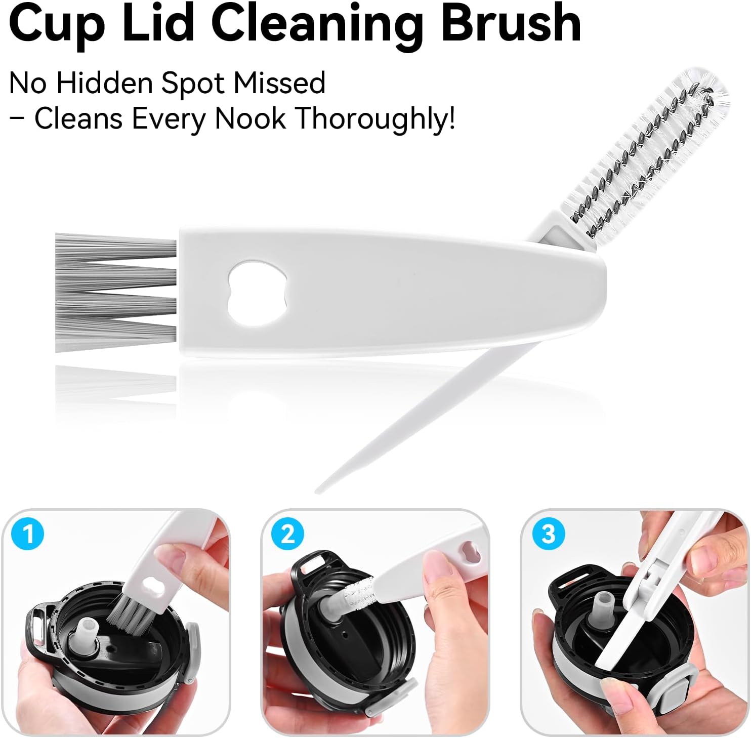 Thumbnail 5 de TOOUT 4 Pack Bottle Brush Set