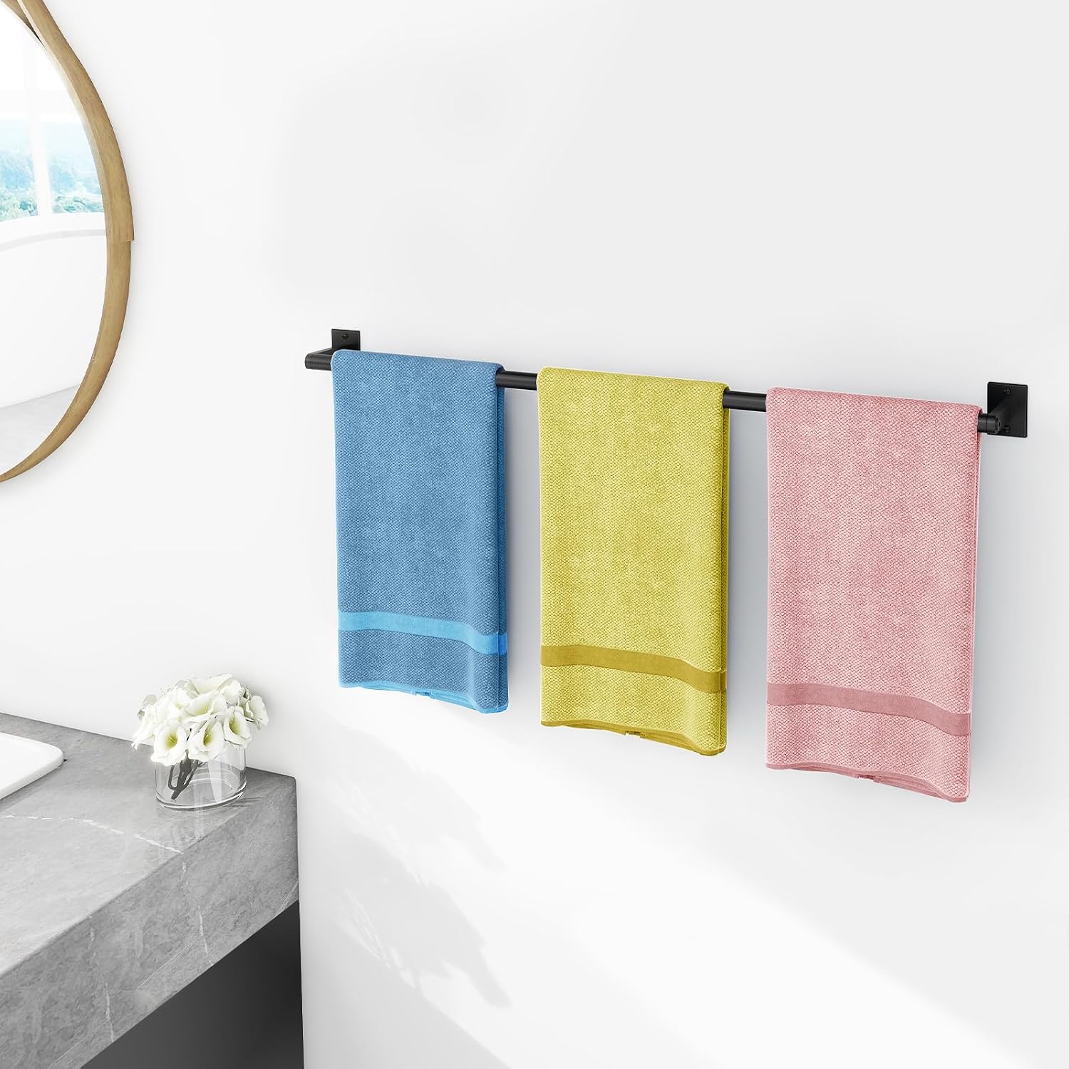 Thumbnail 6 de DOKU towel rail 32 inch stainless steel