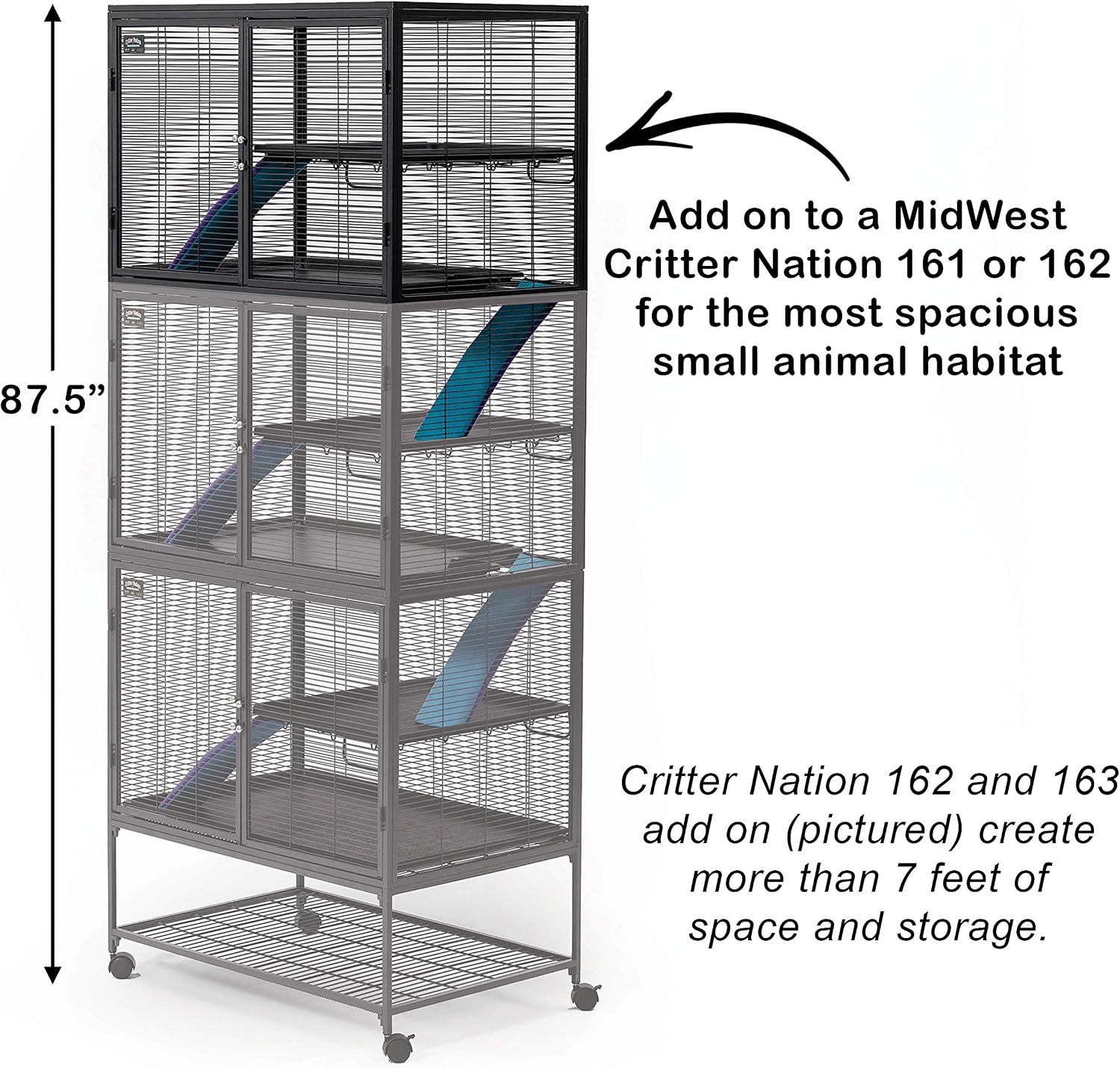 Thumbnail 2 de MidWest Critter Nation Add-On Unit 91.4cm