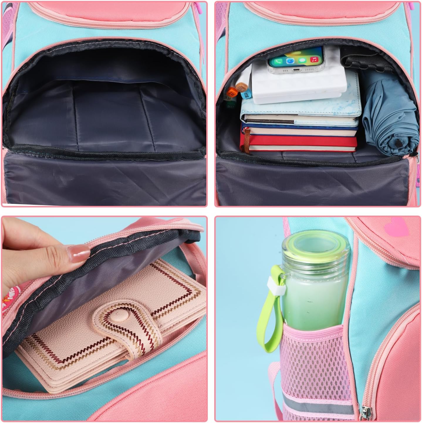 Detalle 1 de Yafe Kids backpack for girls, 3 to 6