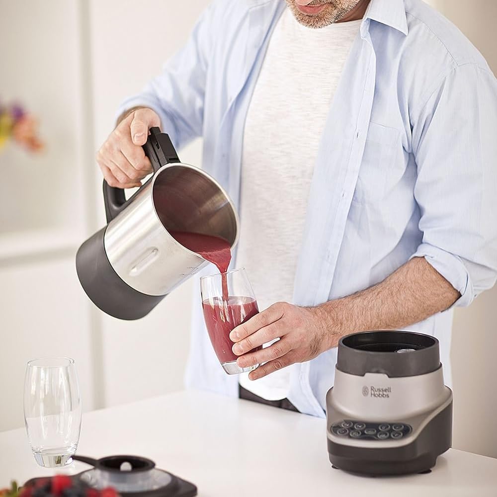 Thumbnail 3 de Russell Hobbs Blender chauffant 8 programmes automatiques Blend (Cuiseur vapeur, 1,75 L) - 21480-56