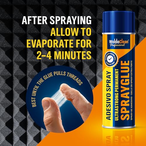 Thumbnail 6 de WoldoClean Colla Spray Cielo Auto Tessuti 500 ml – incollaggio duraturo per auto, camper e tappezzeria