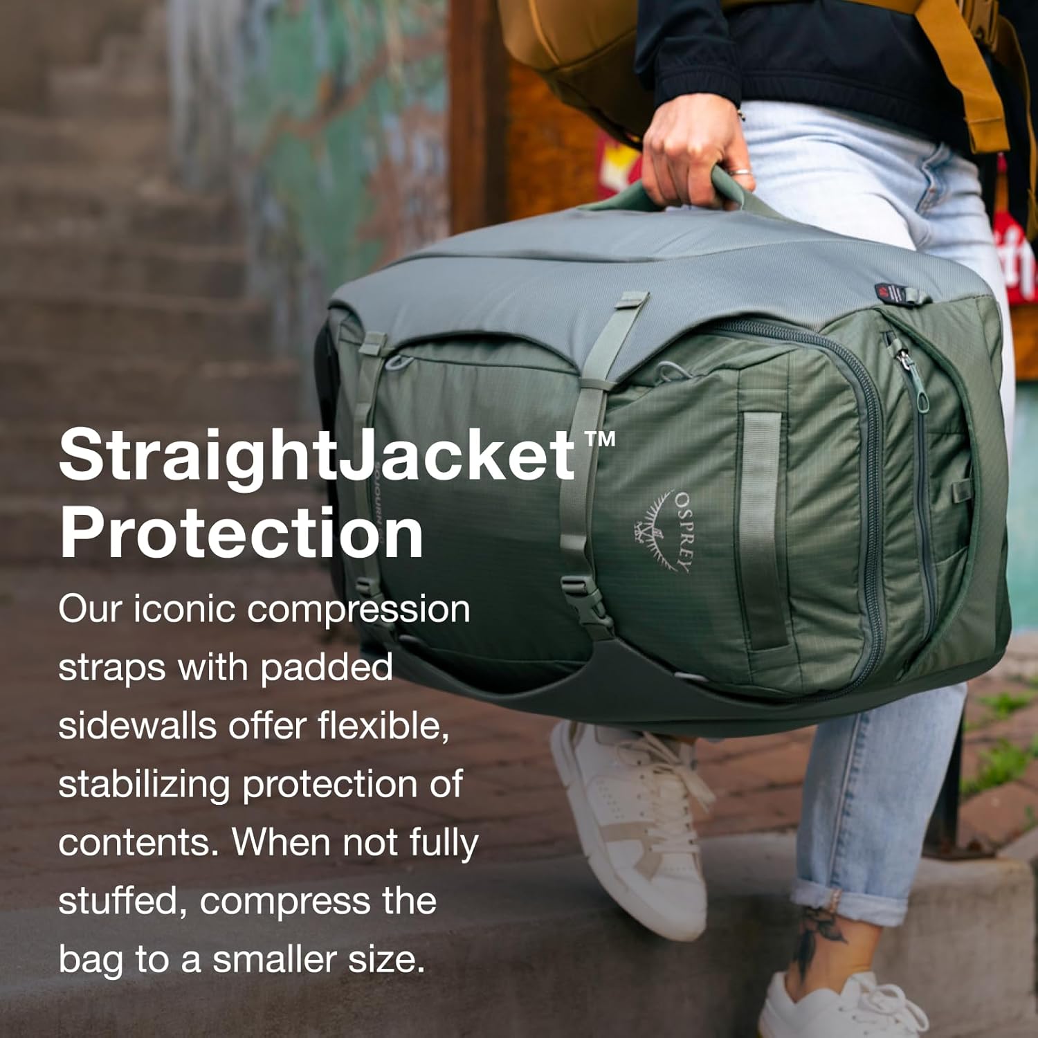 Detalle de Osprey Sojourn Porter 46L Travel Backpack