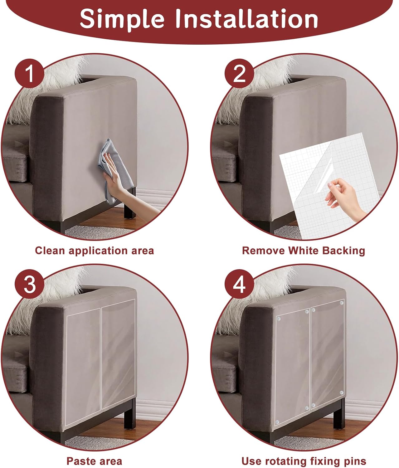 Thumbnail 2 de Cat Scratch Furniture Protector 10-Pack
