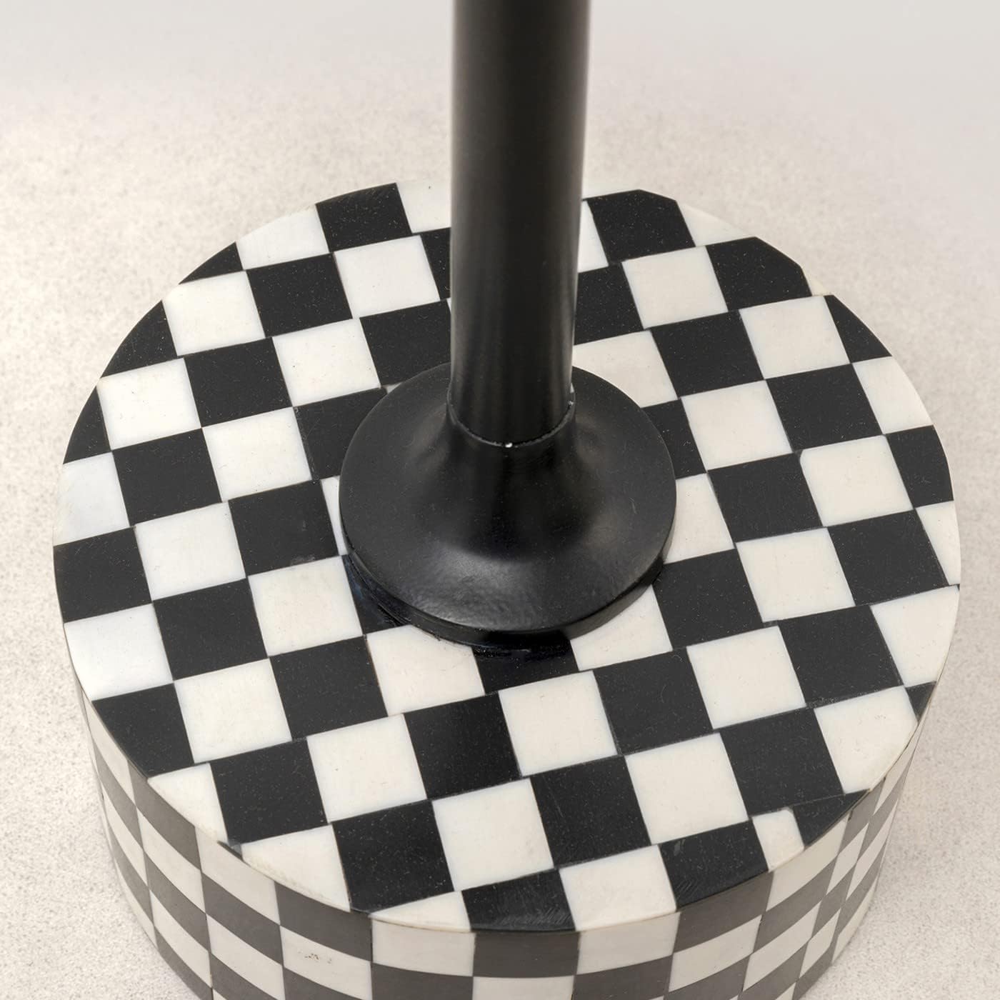 Thumbnail 4 de Kare Design Tavolino Domero Chess - nero/bianco, Ø25 cm / 50x25x25 cm