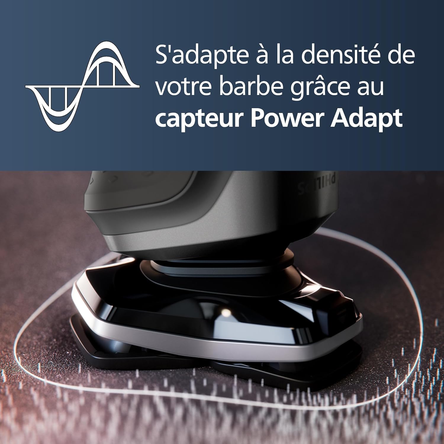 Thumbnail 5 de Philips S5884/35 – Rasoir électrique Series 5000 Wet & Dry pour homme, Wet & Dry avec tondeuse rétractable