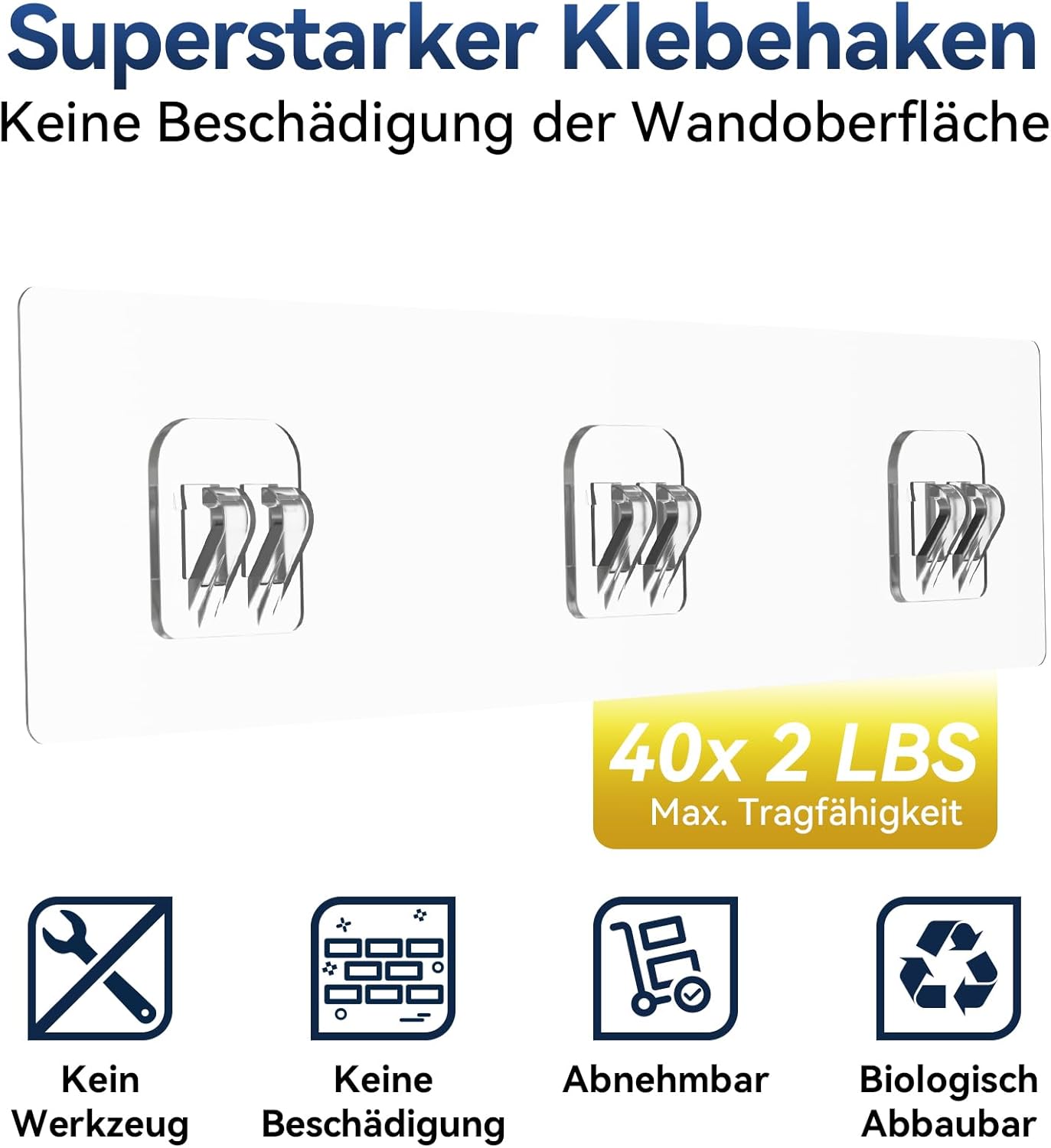 Thumbnail 6 de YASONIC Duschablage Ohne Bohren 9 kg