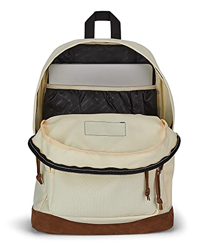 Detalle de JanSport Right Pack Backpack — Durable Daypack with 15" Laptop Sleeve and Water Bottle Pocket (Coconut)