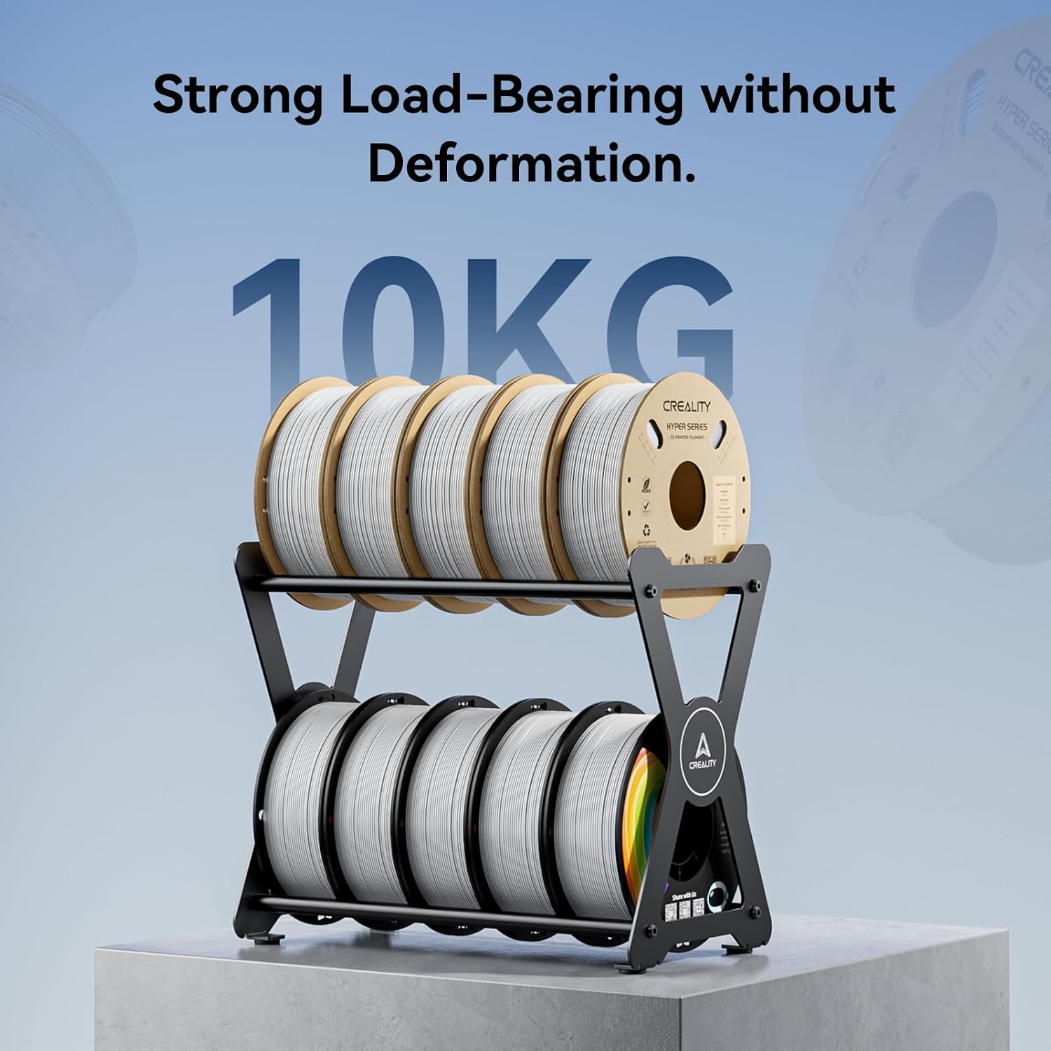 Detalle 2 de Creality Filament-Storage-Box – pojemnik na filament, 10 rolek, zamknięcie magnetyczne