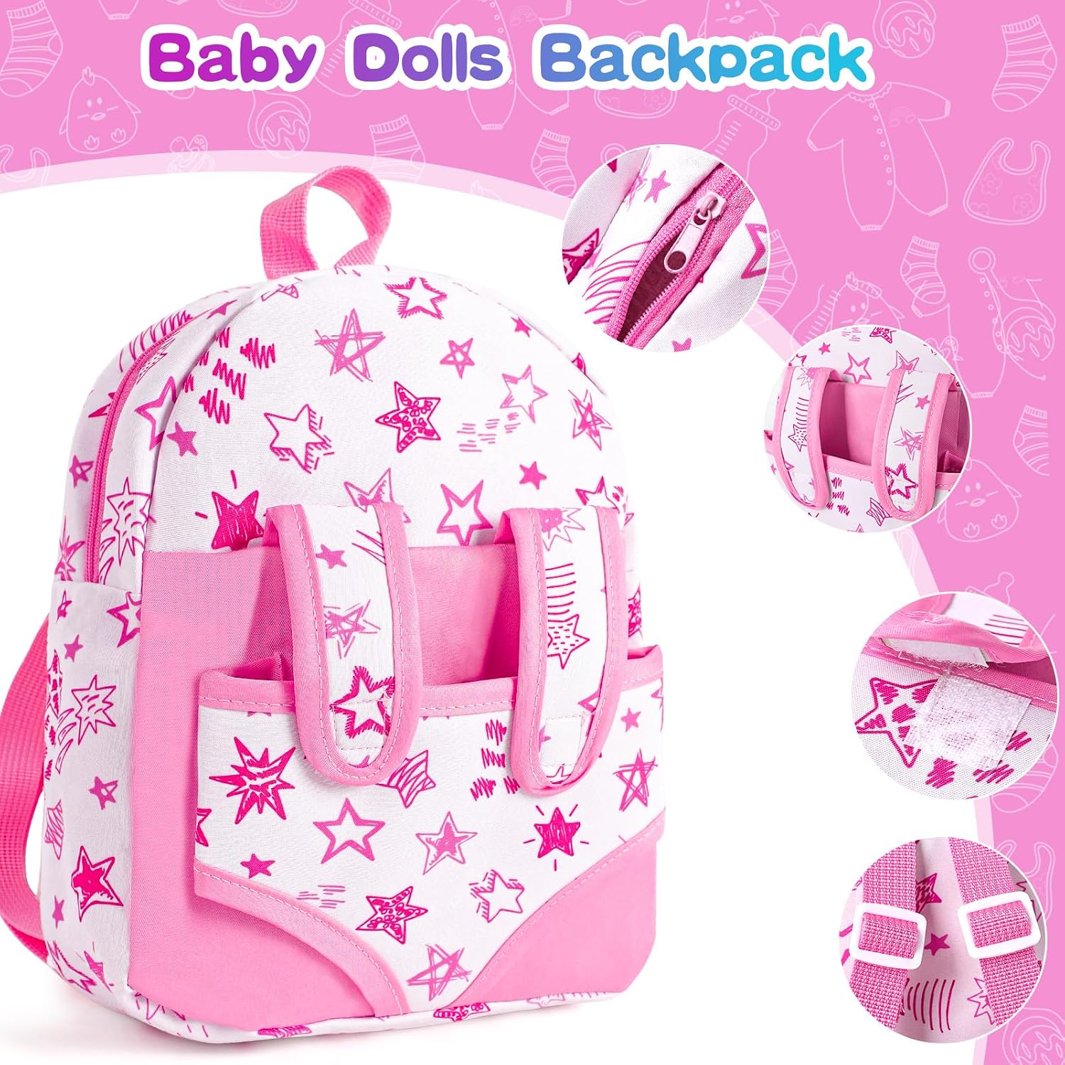 Thumbnail 4 de BDDOLL 12" Baby Doll for Toddlers