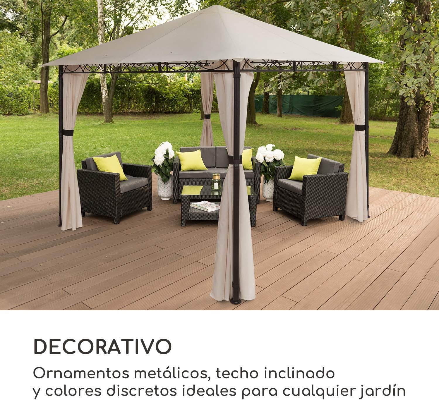Thumbnail 6 de Blumfeldt Mondo Pergola Carpa de jardín