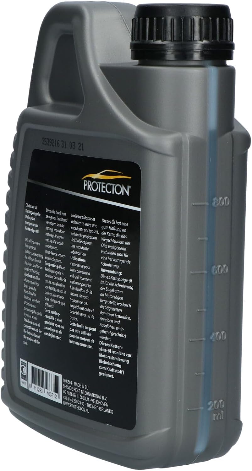 Detalle de Protecton 1890504 kettingzaagolie 1 liter voor elektrische en benzinekettingzagen