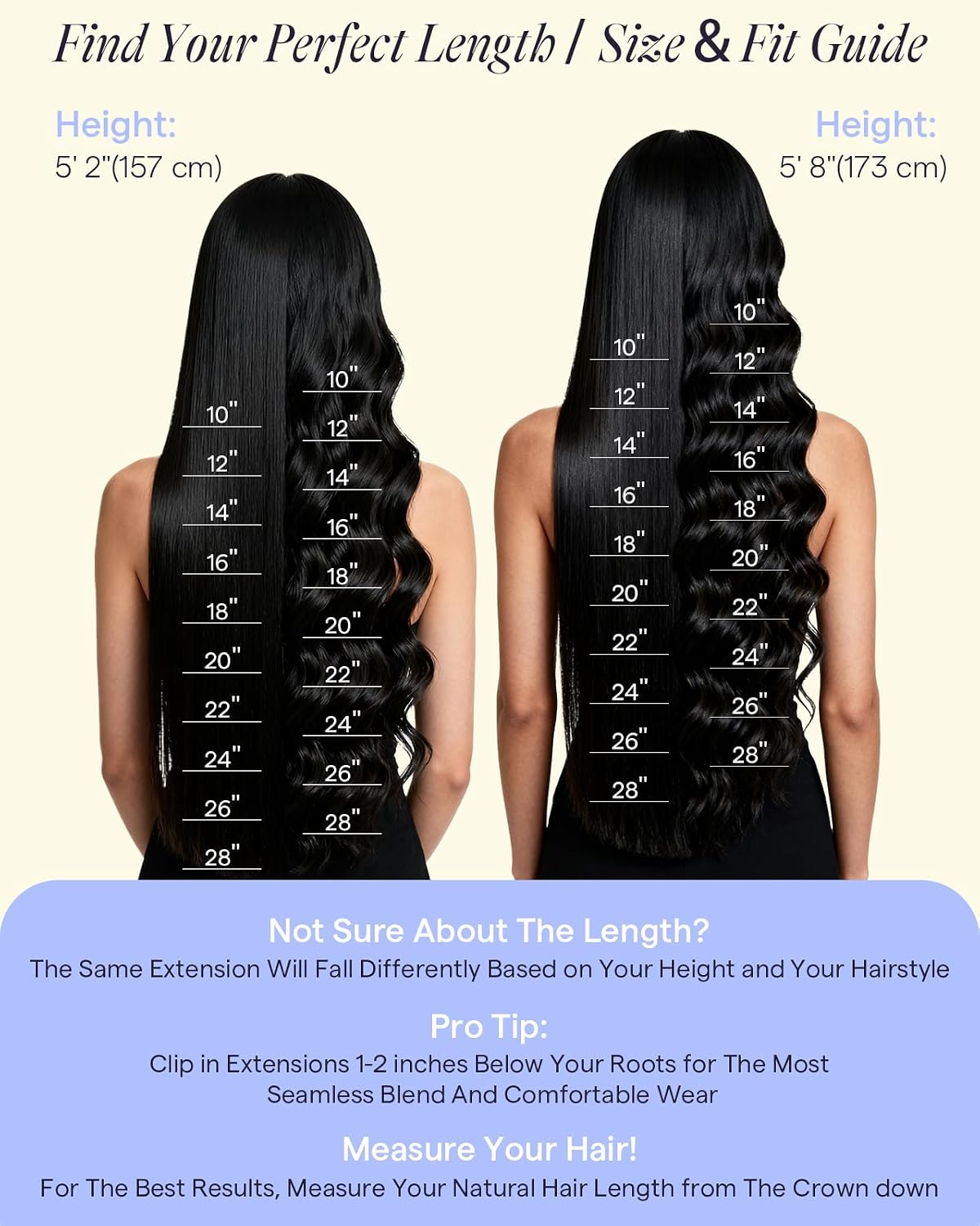 Thumbnail 6 de Full Shine Thick Clip-In Hair Extensions (Ash Blonde Highlight / Remy Human Hair), 24 Inch 7Pcs