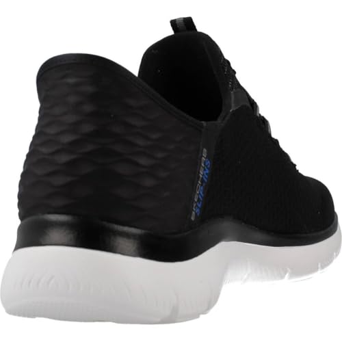 Detalle de Skechers Men's Summits High Range Slip-in in Black/White (12 UK)