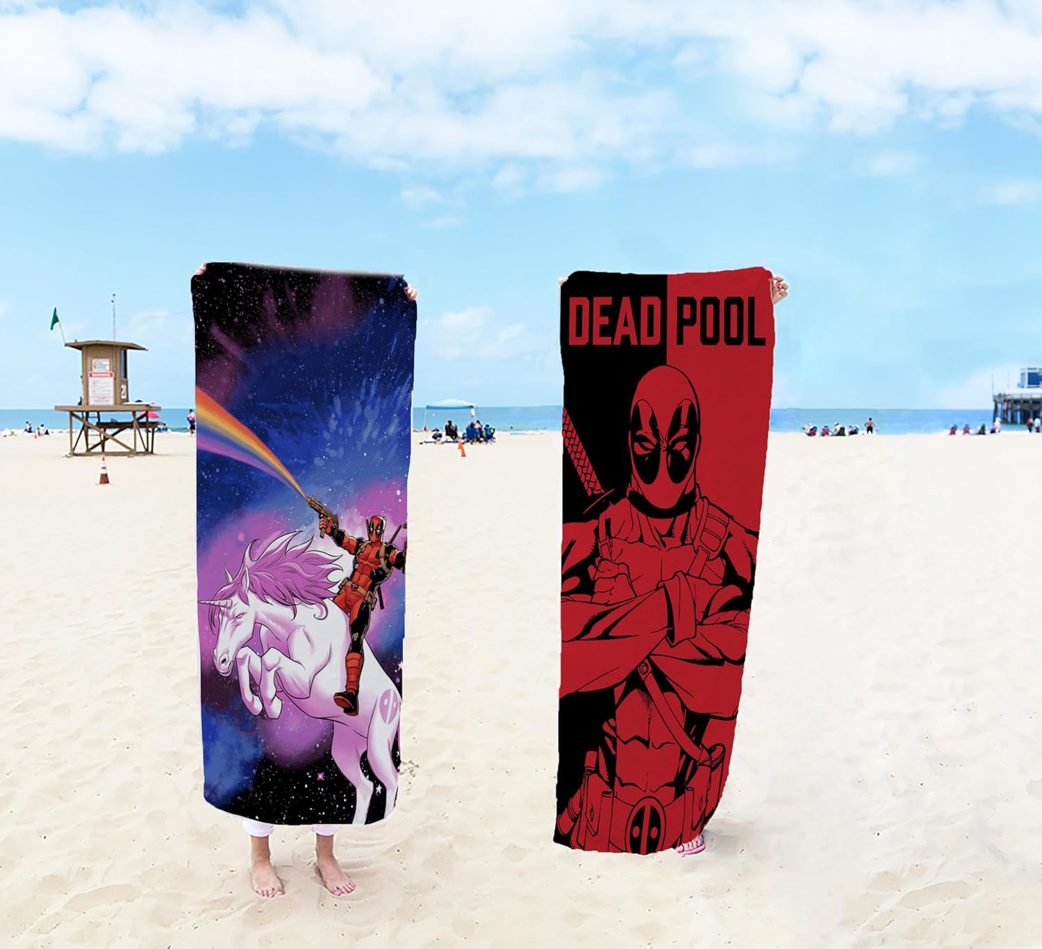 Thumbnail 5 de Jay Franco Deadpool Towel 71 x 147 cm