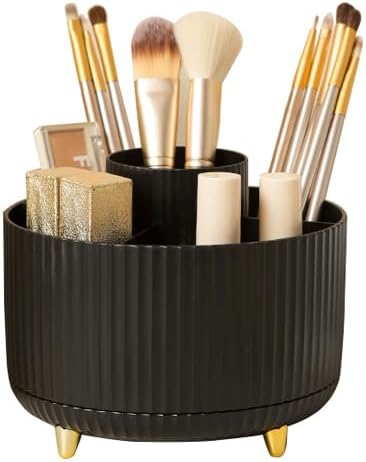 Detalle de Nuangoo Make-up Organizer 360° Drehung, 5 Fächer