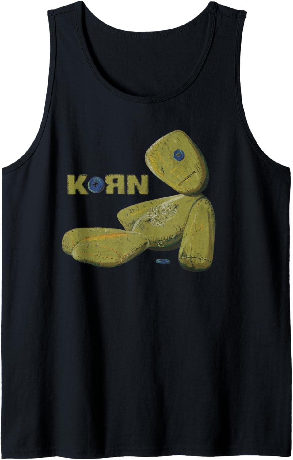 Detalle de Korn Issues Doll Canotta Canotta – Merch ufficiale Korn per fan italiani