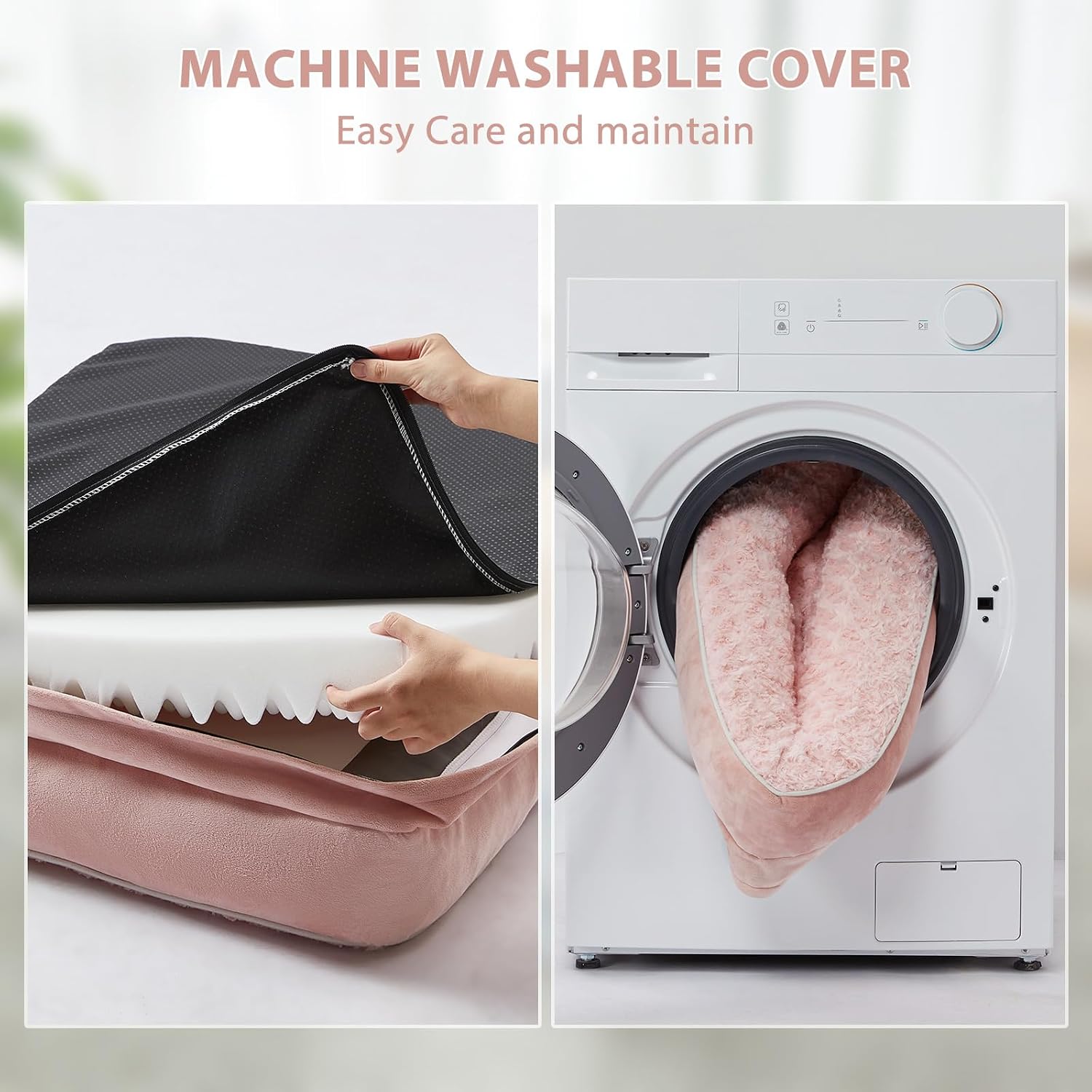 Detalle 2 de BFPETHOME Orthopedic Dog Bed XXL